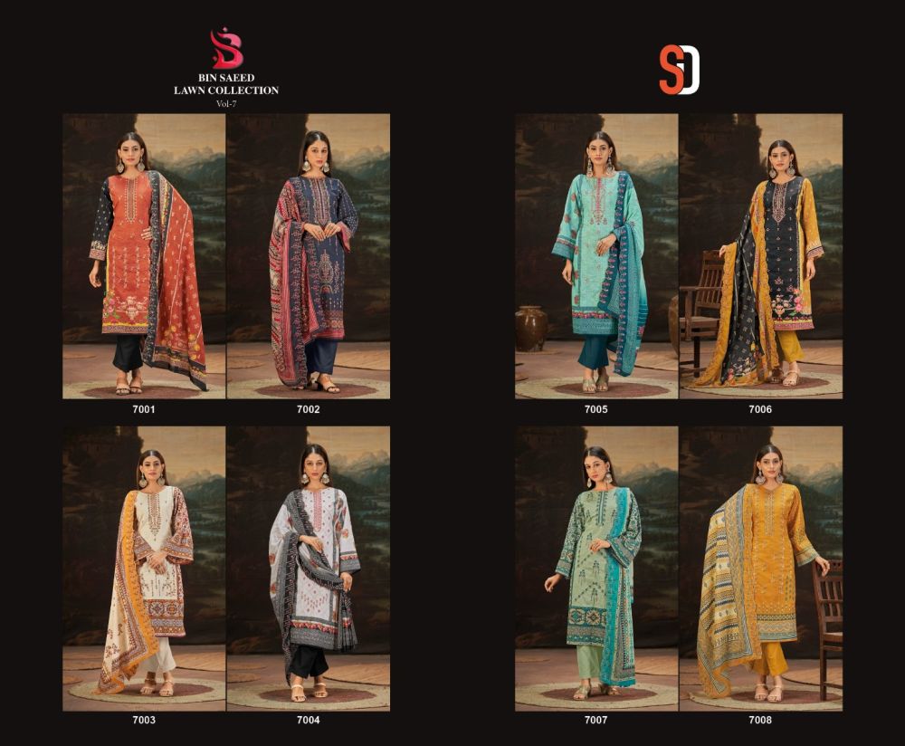 SHARADDHA DESIGNER BIN SAEED VOL 7