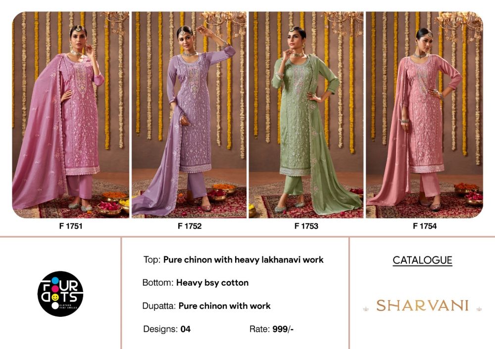 FOUR DOTS SHARVANI