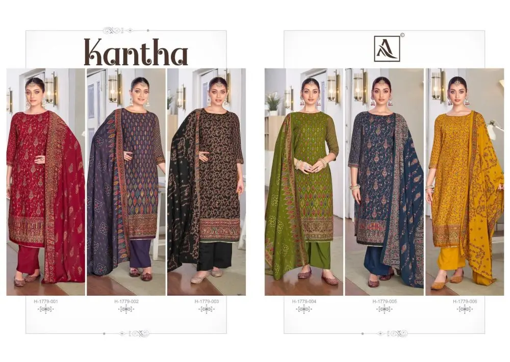 Alok Suits KANTHA