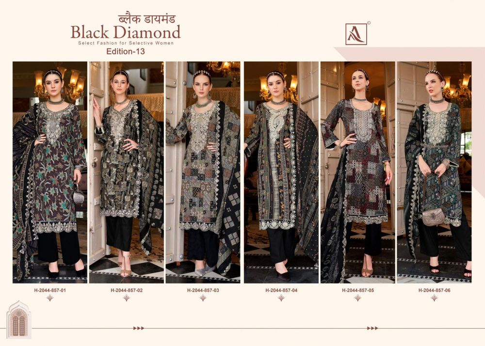 ALOK SUITS BLACK DIAMOND 13