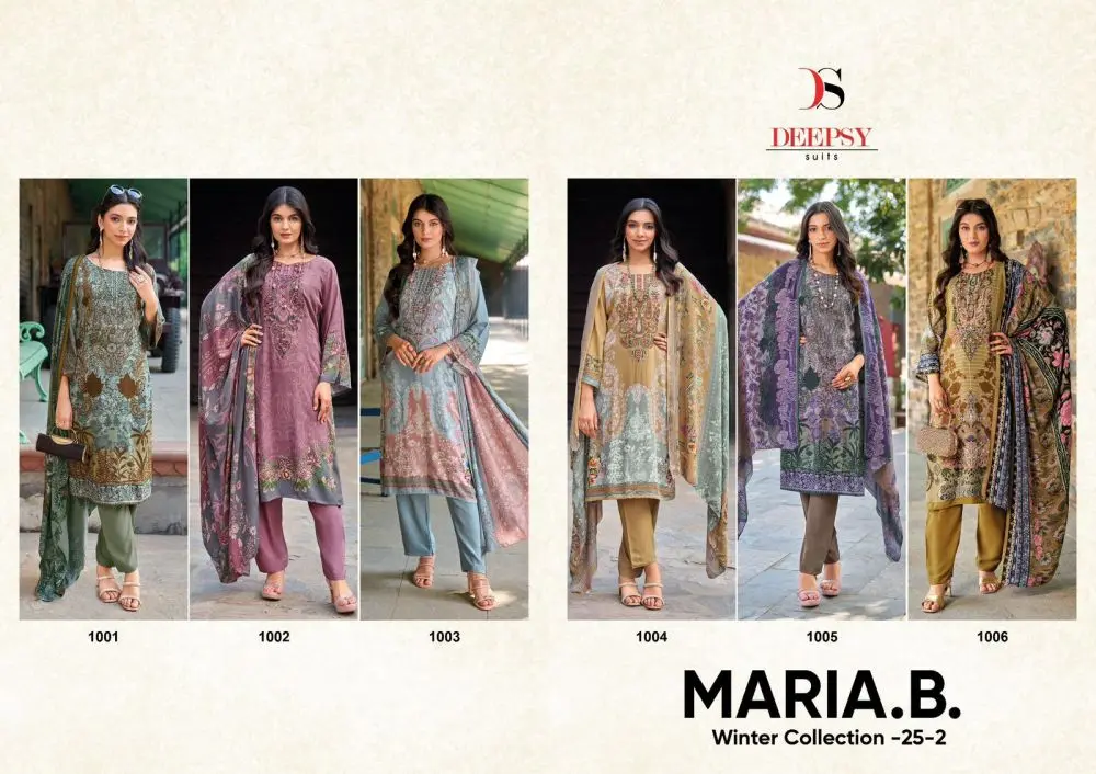 DEEPSY SUITS MARIA B Winter collection 25 2