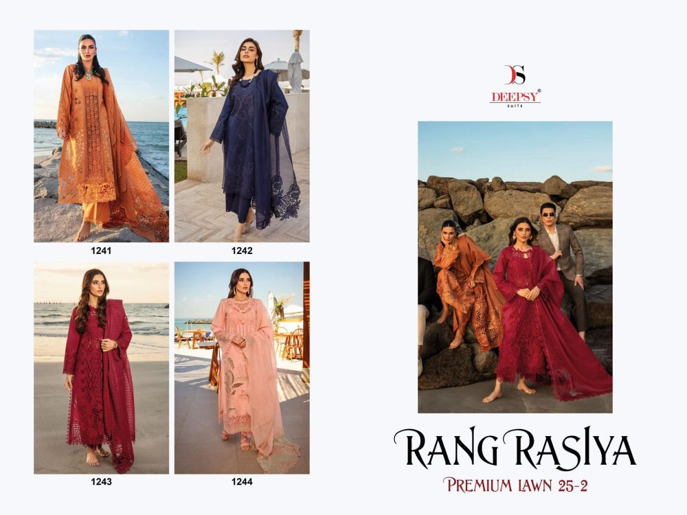 DEEPSY SUITS Rangrasiya Premium Lawn 25 2