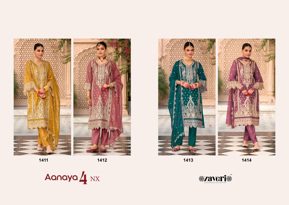ZAVERI AANAYA 4 NX READYMADE