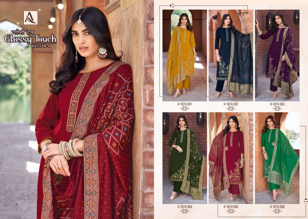 ALOK SUITS GLOSSY TOUCH 4