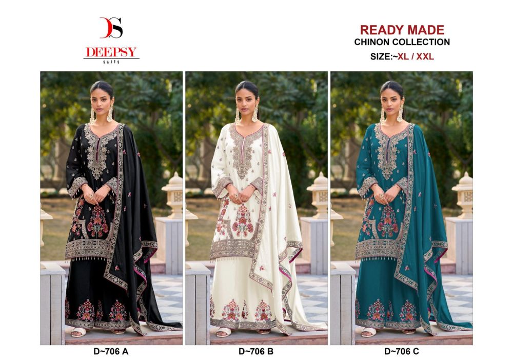 Deepsy Suits Readymade D 706 ABC