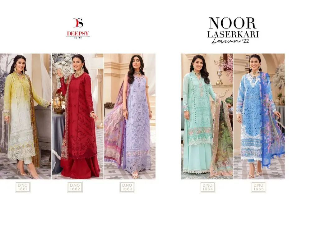 Deepsy Noor Laserkari Lawn 22 with Open Image