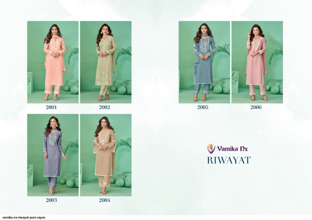 Vamika Riwayat Stitched