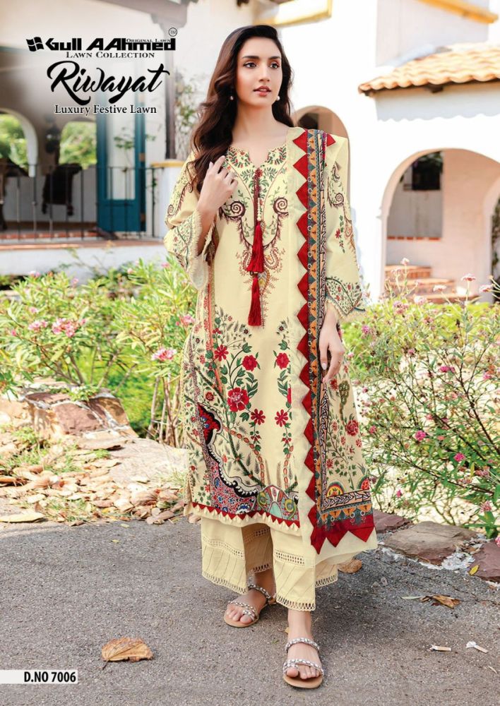 Gul Ahmed Luxury Collection Gul Ahmed Riwayat Vol With Open Images