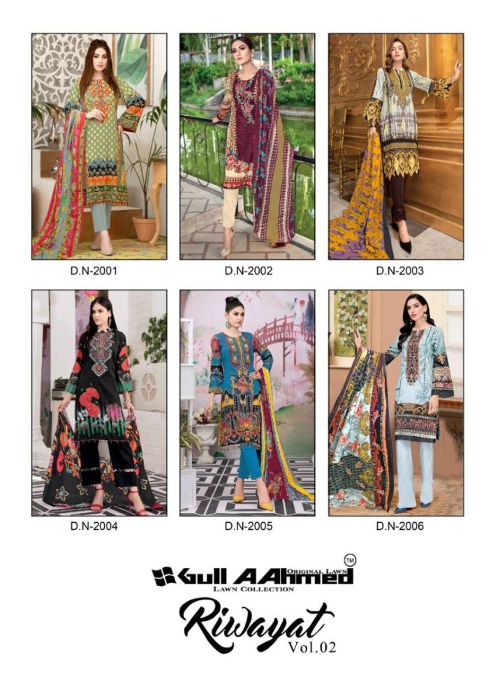 Gul Ahmed Riwayat Vol 2 with Open Images