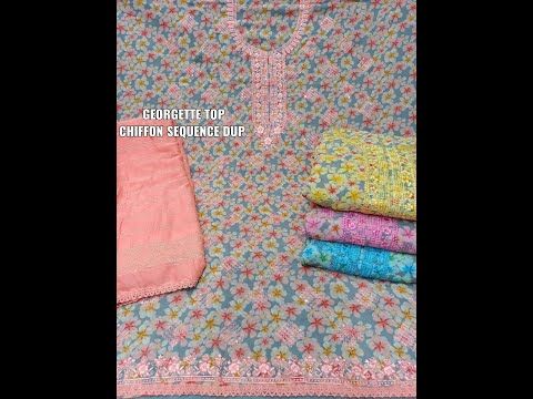 Georgette Print Work 19