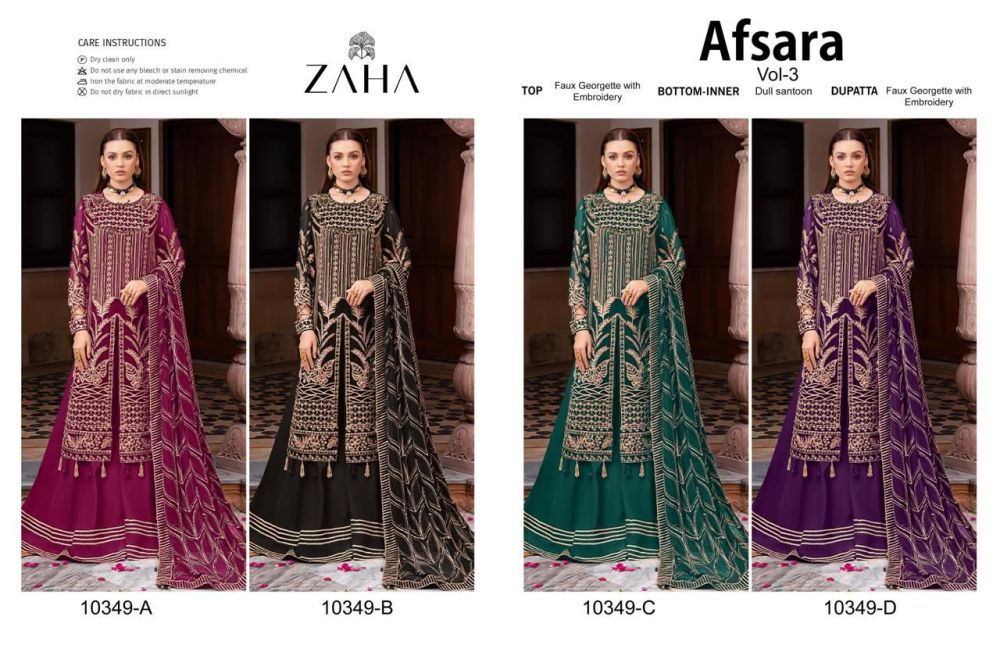 ZAHA Afsara vol 3 Dno 10349 ABCD with open images