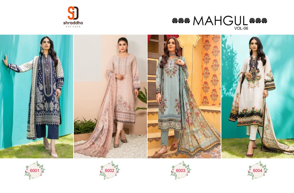 SHARADDHA MAHGUL VOL 6 Cotton Dupatta