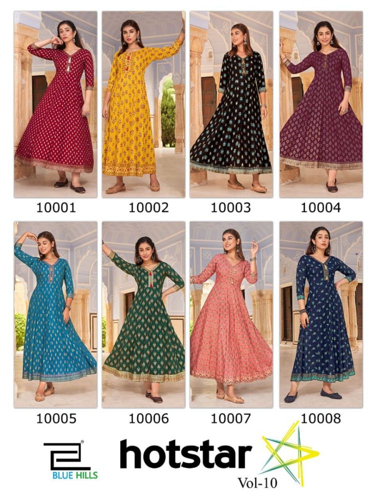 Blue Hills Hotstar Vol 10 Stitched
