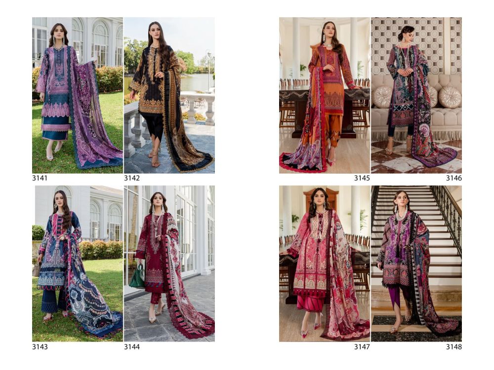 DEEPSY SUITS Firdous Urbane 23 vol 2 Cotton Dupatta with open images