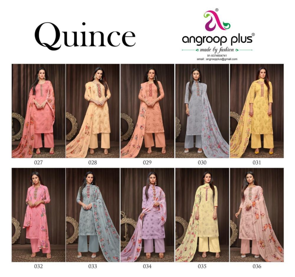 Angroop Plus Quince Cotton Dupatta