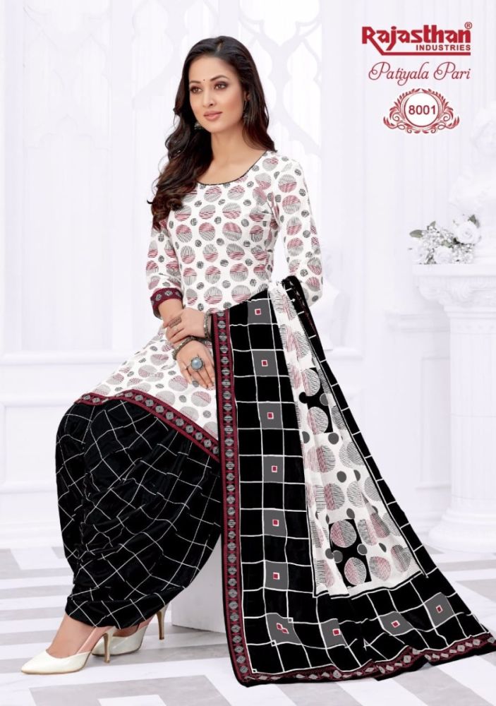 Rajasthan Pari Patiyala Vol 8 Stitched