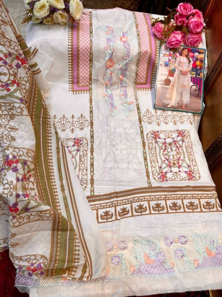 Shraddha Vintage Vol 6 Cotton Dupatta with Open Image