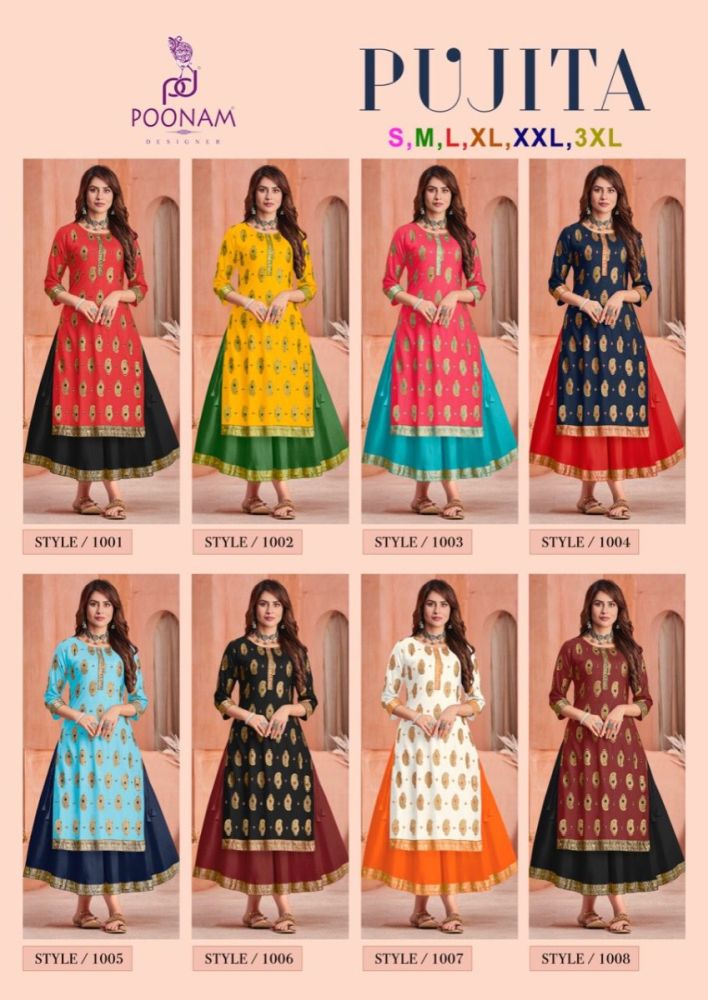 Poonam Pujita Stitched with Open Image