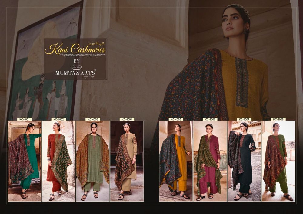 Mumtaz Arts Kani Cashmere Lawn Cotton