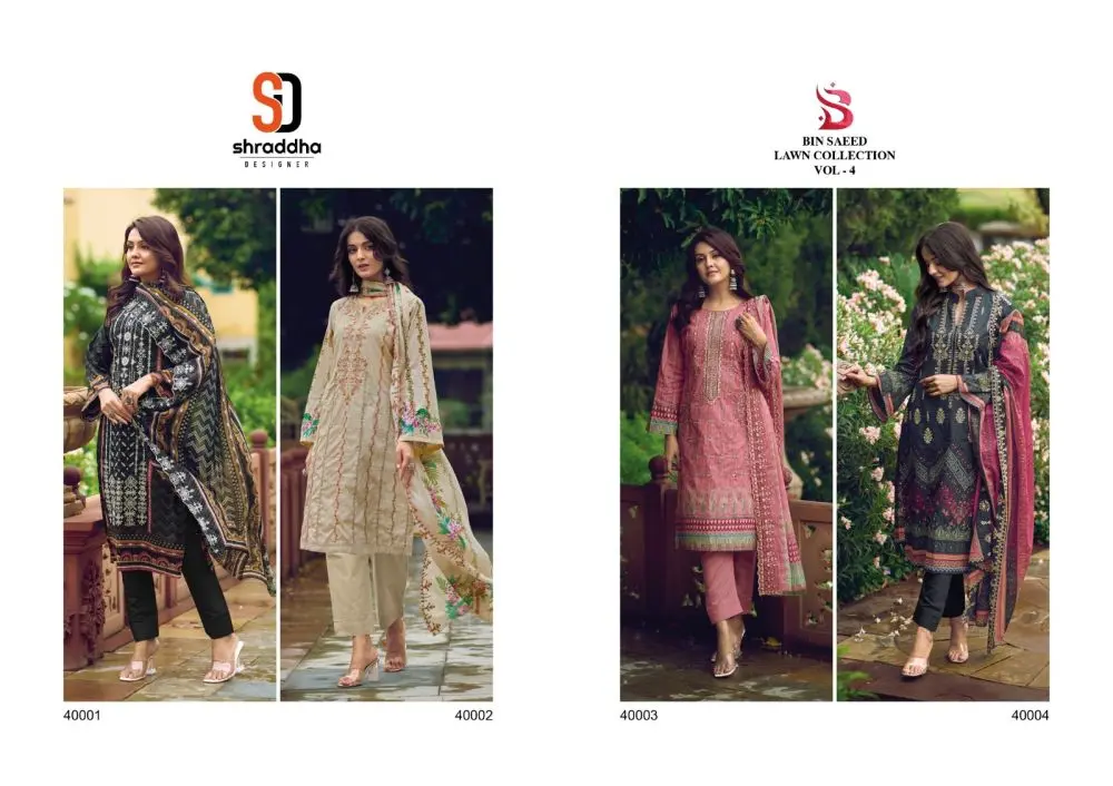 SHARADDHA DESIGNER BIN SAEED VOL 4