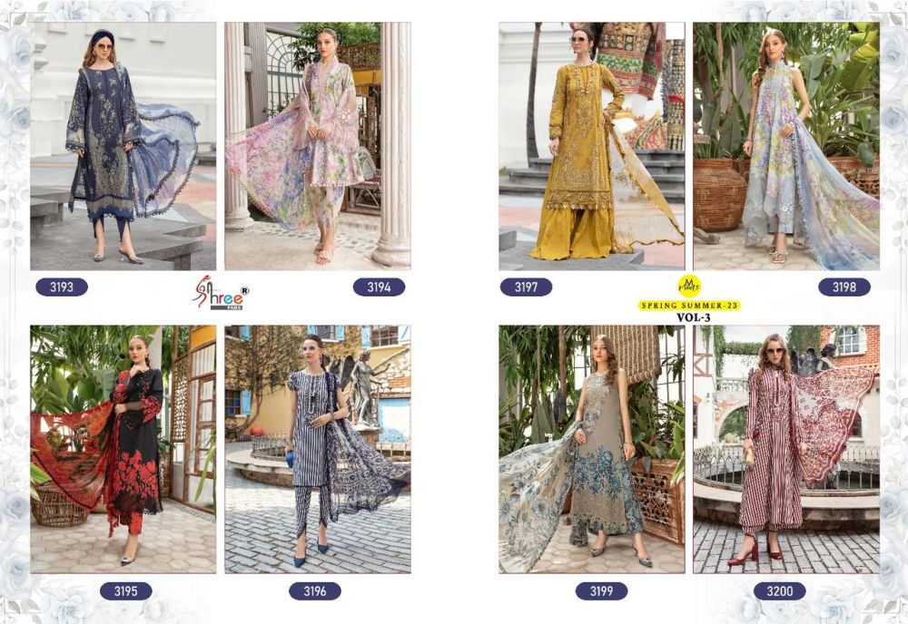 Shree fabs M PRINT SPRING SUMMER 23 vol 3 Cotton Dupatta