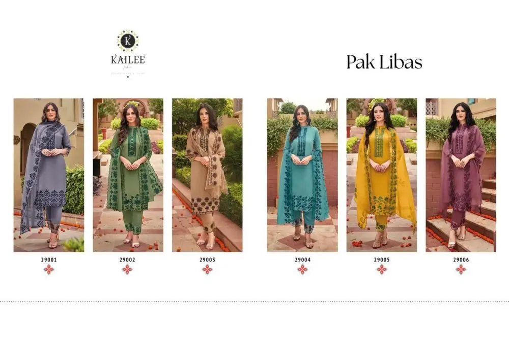 KAILEE FASHION PAK LIBAS Stitched