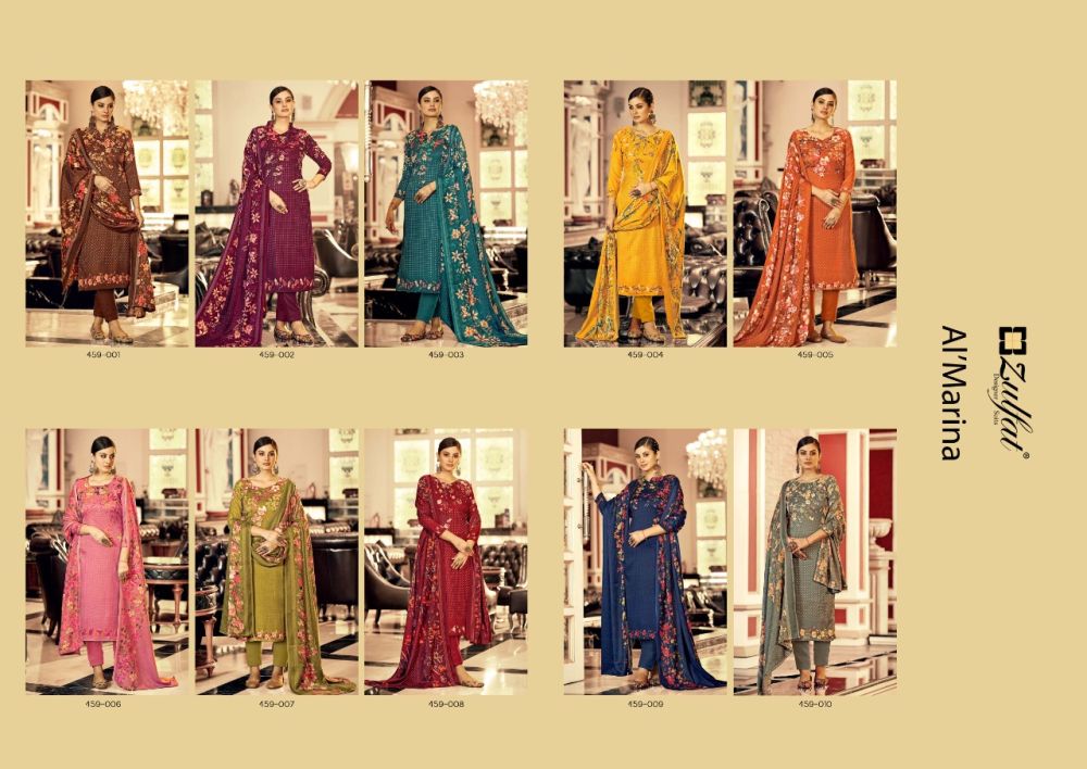 Zulfat ALMARINA premium woolen collection
