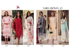 DEEPSY SUITS SAIRA RIZWAN Lawn 23 with open images