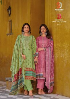 SHARADDHA DESIGNER BIN SAEED VOL 10 with open images