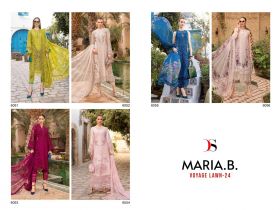 Deepsy Maria b Voyage Lawn 24 Cotton Dupatta with open images