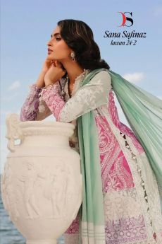 Deepsy Suits Sana Safinaz Lawn 24 vol 2 Chiffon Dupatta with open images