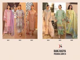 DEEPSY SUITS Rangrasiya Premium lawn 24 with open images