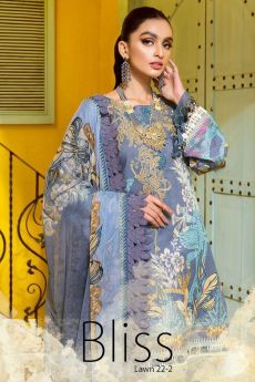 Deepsy Bliss Lawn 22 Vol 2 Cotton Dupatta with Open Image