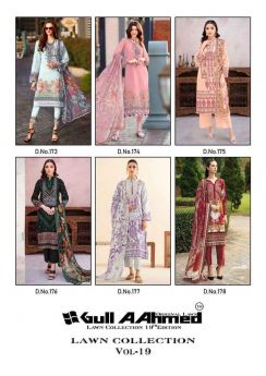 Gul Ahmed vol 19 Lawn Collection with open images