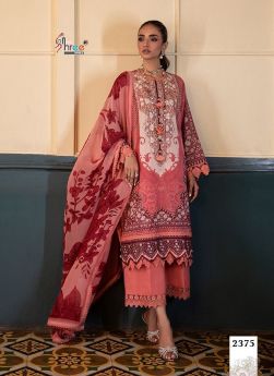 Shree Fabs Sana Safinaz Muzlin Collection Vol 9 NX Cotton Dupatta with Open Image