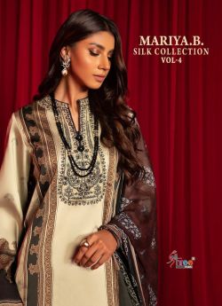 Shree Fabs MARIYA B SILK COLLECTION VOL 4 with open images