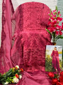 Deepsy Suits Rangrasiya Premium lawn 24 vol 3 with open images