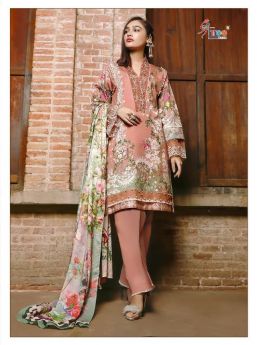 Shree Fabs Firdous Exclusives Collection Vol 14 Nx Chiffon Dupatta with Open Image