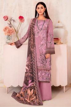 DEEPSY SUITS Cheveron lawn 7 nx Chiffon Dupatta with open images
