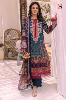 DEEPSY SUITS Firdous Bliss Lawn 23 Chiffon Dupatta with open images