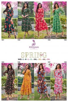 SPRING Valley Georgette Printed Gowns