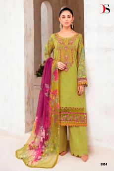 DEEPSY RUNGREZ Spring Lawn 23 Chiffon dupatta with open images