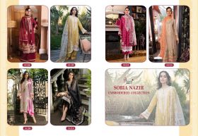Shree fabs SOBIA NAZIR EMBROIDERED COLLECTION 2023 Cotton Dupatta