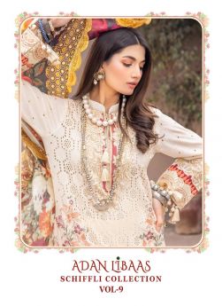 SHREE FABS ADAN LIBAAS SCHIFFLI COLLECTION VOL 9 with open images