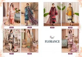 SHREE FABS FLORANCE Chiffon Dupatta with open images