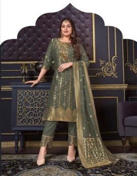 Lily and Lali Silk Kari Vol 2 Stitched