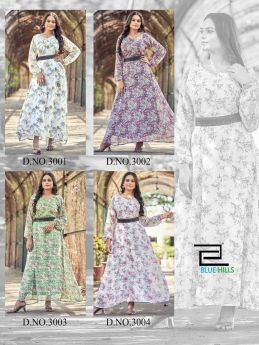 Readymade Georgette Kurti