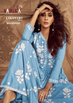 Vamika LAKHNAVI vol 4 Diamonds Dno 1024 MNOPQ Readymade