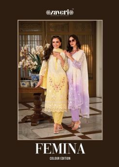 Zaveri FEMINA Color Edition readymade 1218 ABCD