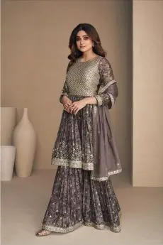 AASHIRWAD Flower Shamita Shetty readymade XL Size